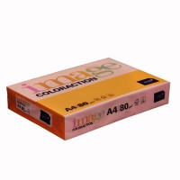 Image Coloraction Neon Orange A4 80gsm 500 Sheets Pack Of 2500 (5 Reams)